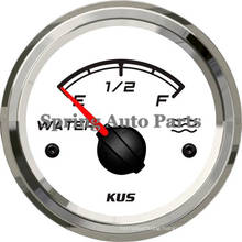 Sq 2" 52mm Water Level Gauge Meter for Car Boat